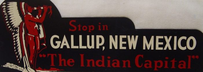 Gallup License Plate Topper